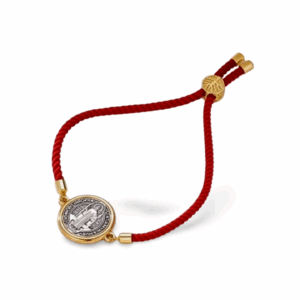 Pulsera hilo rojo san Benito