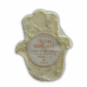 Jabon Esotérico Limpieza Energetica Frutos Tropicales Hamsa